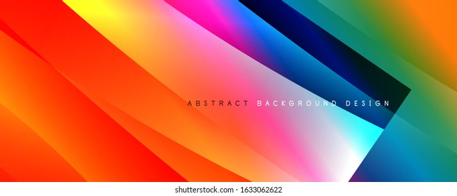 Trendy simple fluid color gradient abstract background with dynamic wave line effect. Vector Illustration For Wallpaper, Banner, Background, Card, Book Illustration, landing page