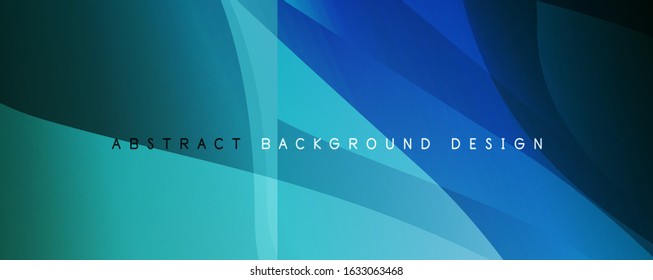 Fondo abstracto del degradado de color del fluido simple y moderno con efecto de línea de onda dinámica. Ilustración vectorial para fondo de escritorio, pancarta, fondo, tarjeta, ilustración del libro, página de inicio