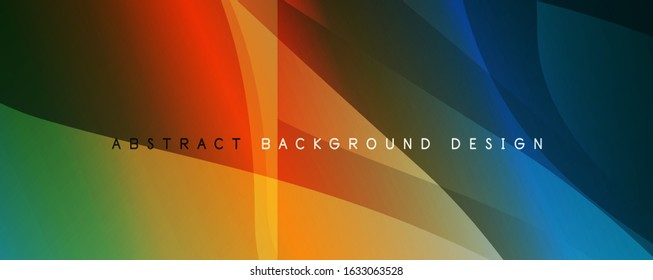 Trendy simple fluid color gradient abstract background with dynamic wave line effect. Vector Illustration For Wallpaper, Banner, Background, Card, Book Illustration, landing page
