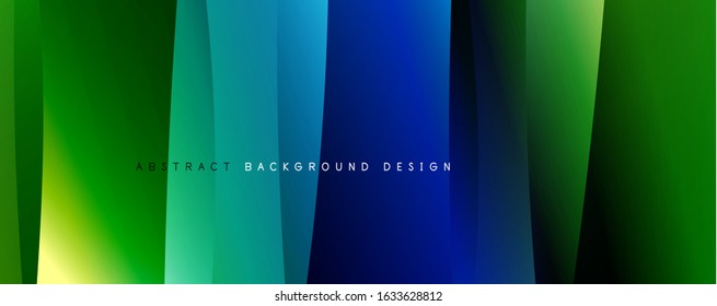 Fundo abstrato de gradiente de cor fluido simples moderno com efeito de linha de onda dinâmica. Ilustração vetorial para papel de parede, banner, plano de fundo, cartão, ilustração de livro, página inicial