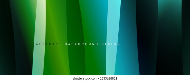 Trendy simple fluid color gradient abstract background with dynamic wave line effect. Vector Illustration For Wallpaper, Banner, Background, Card, Book Illustration, landing page