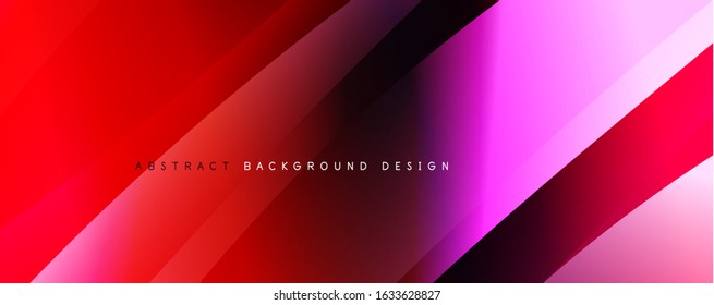 Trendy simple fluid color gradient abstract background with dynamic wave line effect. Vector Illustration For Wallpaper, Banner, Background, Card, Book Illustration, landing page
