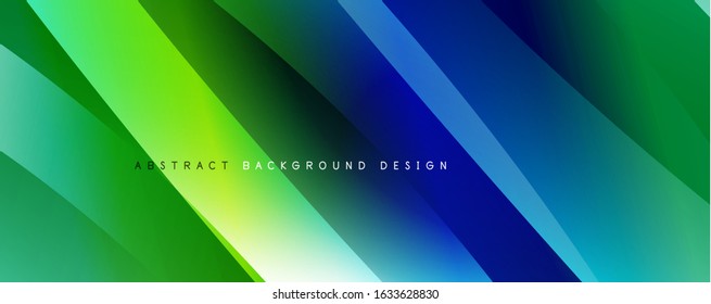 Trendy simple fluid color gradient abstract background with dynamic wave line effect. Vector Illustration For Wallpaper, Banner, Background, Card, Book Illustration, landing page