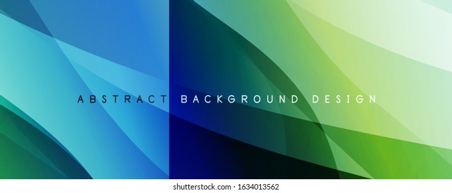 Trendy simple fluid color gradient abstract background with dynamic wave line effect. Vector Illustration For Wallpaper, Banner, Background, Card, Book Illustration, landing page