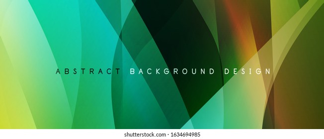Fondo abstracto del degradado de color del fluido simple y moderno con efecto de línea de onda dinámica. Ilustración vectorial para fondo de escritorio, pancarta, fondo, tarjeta, ilustración del libro, página de inicio