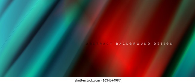Trendy simple fluid color gradient abstract background with dynamic wave line effect. Vector Illustration For Wallpaper, Banner, Background, Card, Book Illustration, landing page