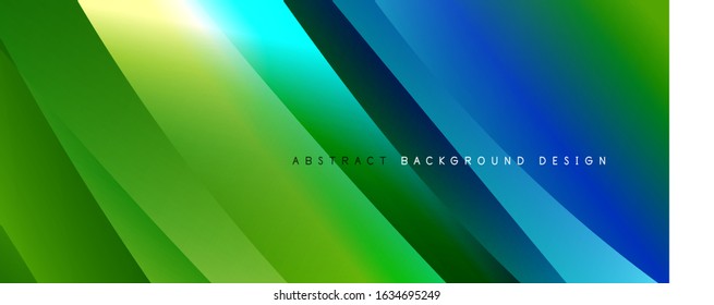 Trendy simple fluid color gradient abstract background with dynamic wave line effect. Vector Illustration For Wallpaper, Banner, Background, Card, Book Illustration, landing page