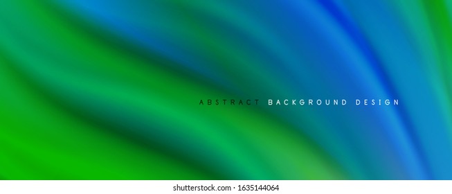 Fondo abstracto del degradado de color del fluido simple y moderno con efecto de línea de onda dinámica. Ilustración vectorial para fondo de escritorio, pancarta, fondo, tarjeta, ilustración del libro, página de inicio