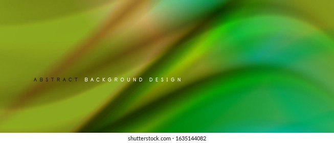 Trendy simple fluid color gradient abstract background with dynamic wave line effect. Vector Illustration For Wallpaper, Banner, Background, Card, Book Illustration, landing page
