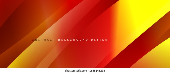 Fondo abstracto del degradado de color del fluido simple y moderno con efecto de línea de onda dinámica. Ilustración vectorial para fondo de escritorio, pancarta, fondo, tarjeta, ilustración del libro, página de inicio