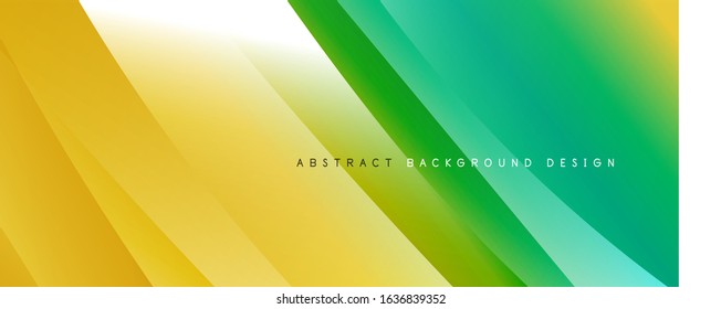 Trendy simple fluid color gradient abstract background with dynamic wave line effect. Vector Illustration For Wallpaper, Banner, Background, Card, Book Illustration, landing page
