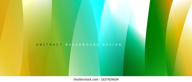 Trendy simple fluid color gradient abstract background with dynamic wave line effect. Vector Illustration For Wallpaper, Banner, Background, Card, Book Illustration, landing page