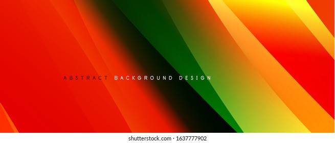 Trendy simple fluid color gradient abstract background with dynamic wave line effect. Vector Illustration For Wallpaper, Banner, Background, Card, Book Illustration, landing page