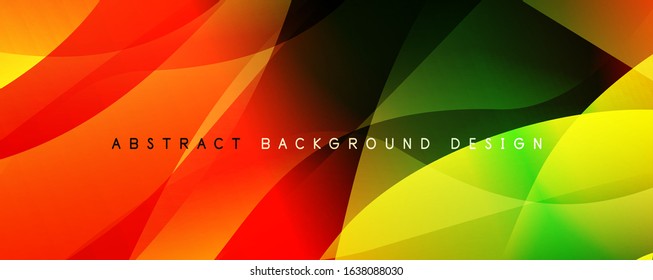 Trendy simple fluid color gradient abstract background with dynamic wave line effect. Vector Illustration For Wallpaper, Banner, Background, Card, Book Illustration, landing page