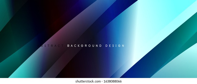 Trendy simple fluid color gradient abstract background with dynamic wave line effect. Vector Illustration For Wallpaper, Banner, Background, Card, Book Illustration, landing page