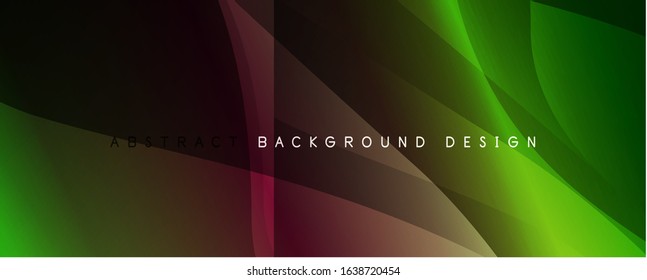 Trendy simple fluid color gradient abstract background with dynamic wave line effect. Vector Illustration For Wallpaper, Banner, Background, Card, Book Illustration, landing page