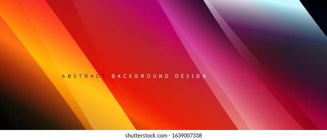 Trendy simple fluid color gradient abstract background with dynamic wave line effect. Vector Illustration For Wallpaper, Banner, Background, Card, Book Illustration, landing page