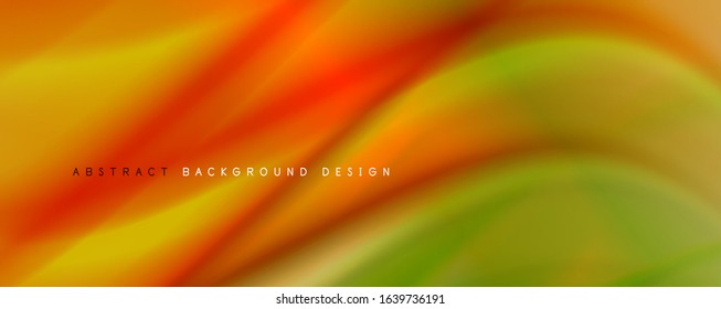 Fondo abstracto del degradado de color del fluido simple y moderno con efecto de línea de onda dinámica. Ilustración vectorial para fondo de escritorio, pancarta, fondo, tarjeta, ilustración del libro, página de inicio