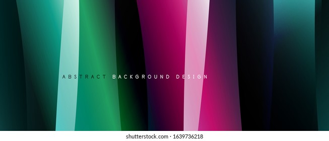 Trendy simple fluid color gradient abstract background with dynamic wave line effect. Vector Illustration For Wallpaper, Banner, Background, Card, Book Illustration, landing page