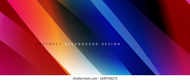 Trendy simple fluid color gradient abstract background with dynamic wave line effect. Vector Illustration For Wallpaper, Banner, Background, Card, Book Illustration, landing page