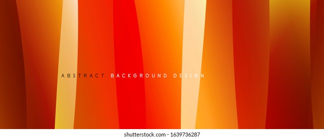 Trendy simple fluid color gradient abstract background with dynamic wave line effect. Vector Illustration For Wallpaper, Banner, Background, Card, Book Illustration, landing page