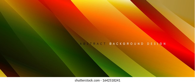 Trendy simple fluid color gradient abstract background with dynamic wave line effect. Vector Illustration For Wallpaper, Banner, Background, Card, Book Illustration, landing page