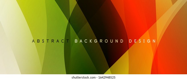 Trendy simple fluid color gradient abstract background with dynamic wave line effect. Vector Illustration For Wallpaper, Banner, Background, Card, Book Illustration, landing page