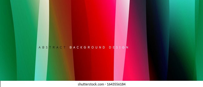 Trendy simple fluid color gradient abstract background with dynamic wave line effect. Vector Illustration For Wallpaper, Banner, Background, Card, Book Illustration, landing page