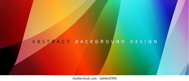 Fondo abstracto de color simple y moderno con efecto de línea de onda dinámica. Ilustración vectorial para papel tapiz, pancarta, fondo, tarjeta, ilustración del libro, página de inicio