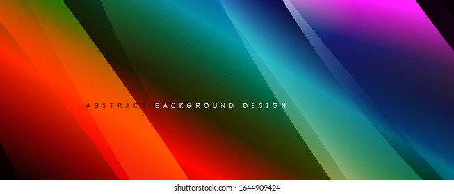 Trendy simple fluid color gradient abstract background with dynamic wave line effect. Vector Illustration For Wallpaper, Banner, Background, Card, Book Illustration, landing page