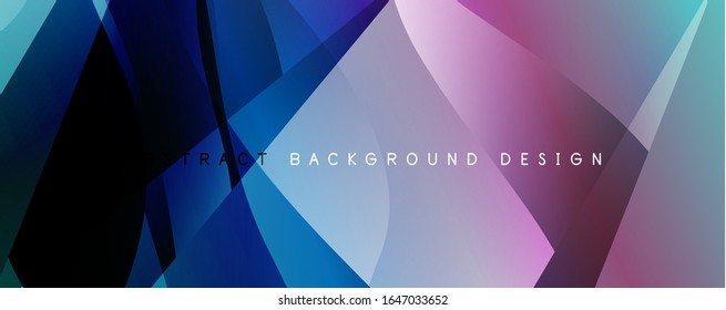 Fondo abstracto de color simple y moderno con efecto de línea de onda dinámica. Ilustración vectorial para papel tapiz, pancarta, fondo, tarjeta, ilustración del libro, página de inicio