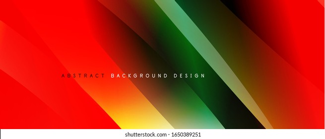 Trendy simple fluid color gradient abstract background with dynamic wave line effect. Vector Illustration For Wallpaper, Banner, Background, Card, Book Illustration, landing page