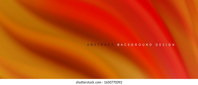 Trendy simple fluid color gradient abstract background with dynamic wave line effect. Vector Illustration For Wallpaper, Banner, Background, Card, Book Illustration, landing page