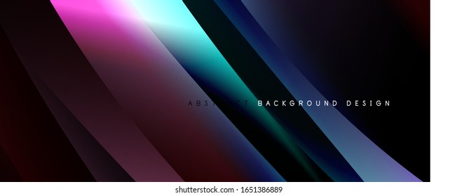 Trendy simple fluid color gradient abstract background with dynamic wave line effect. Vector Illustration For Wallpaper, Banner, Background, Card, Book Illustration, landing page