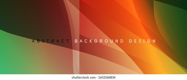 Trendy simple fluid color gradient abstract background with dynamic wave line effect. Vector Illustration For Wallpaper, Banner, Background, Card, Book Illustration, landing page