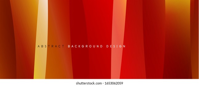 Trendy simple fluid color gradient abstract background with dynamic wave line effect. Vector Illustration For Wallpaper, Banner, Background, Card, Book Illustration, landing page