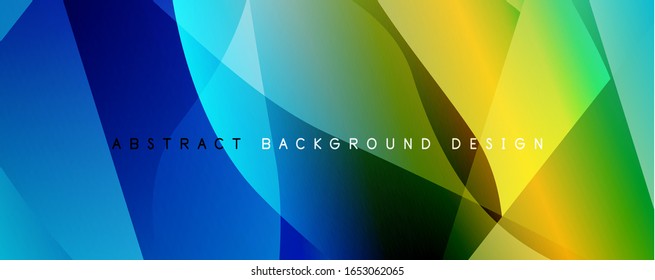 Fondo abstracto de color simple y moderno con efecto de línea de onda dinámica. Ilustración vectorial para papel tapiz, pancarta, fondo, tarjeta, ilustración del libro, página de inicio