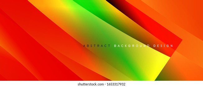 Fondo abstracto de color simple y moderno con efecto de línea de onda dinámica. Ilustración vectorial para papel tapiz, pancarta, fondo, tarjeta, ilustración del libro, página de inicio