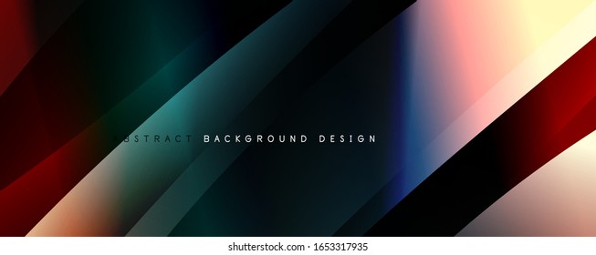 Trendy simple fluid color gradient abstract background with dynamic wave line effect. Vector Illustration For Wallpaper, Banner, Background, Card, Book Illustration, landing page