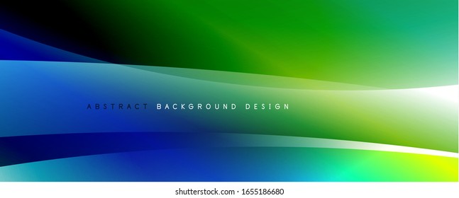 Trendy simple fluid color gradient abstract background with dynamic wave line effect. Vector Illustration For Wallpaper, Banner, Background, Card, Book Illustration, landing page