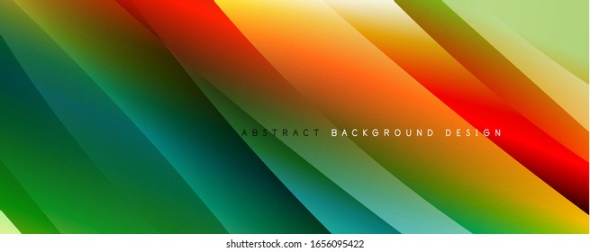 Trendy simple fluid color gradient abstract background with dynamic wave line effect. Vector Illustration For Wallpaper, Banner, Background, Card, Book Illustration, landing page