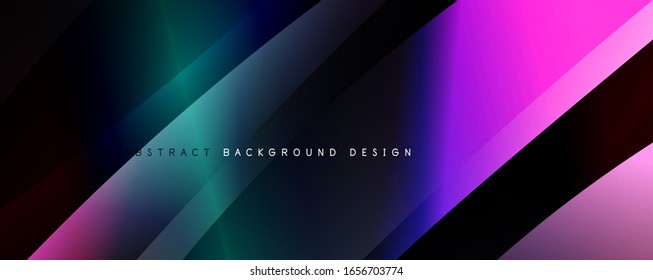 Fondo abstracto de color simple y moderno con efecto de línea de onda dinámica. Ilustración vectorial para papel tapiz, pancarta, fondo, tarjeta, ilustración del libro, página de inicio