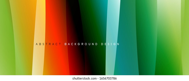 Trendy simple fluid color gradient abstract background with dynamic wave line effect. Vector Illustration For Wallpaper, Banner, Background, Card, Book Illustration, landing page