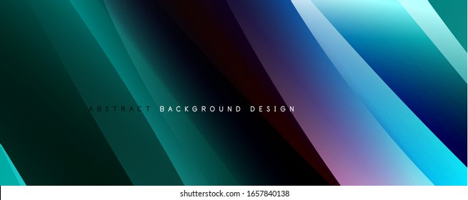 Fondo abstracto de color simple y moderno con efecto de línea de onda dinámica. Ilustración vectorial para papel tapiz, pancarta, fondo, tarjeta, ilustración del libro, página de inicio