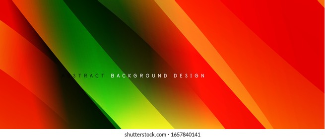 Trendy simple fluid color gradient abstract background with dynamic wave line effect. Vector Illustration For Wallpaper, Banner, Background, Card, Book Illustration, landing page