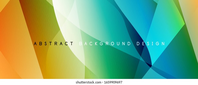 Fondo abstracto de color simple y moderno con efecto de línea de onda dinámica. Ilustración vectorial para papel tapiz, pancarta, fondo, tarjeta, ilustración del libro, página de inicio