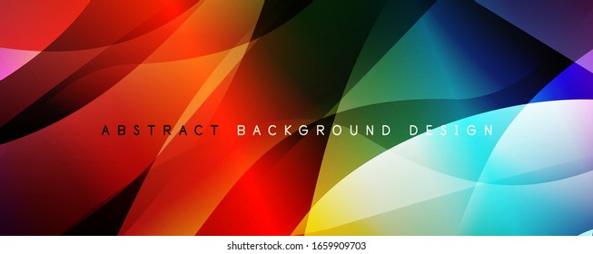 Trendy simple fluid color gradient abstract background with dynamic wave line effect. Vector Illustration For Wallpaper, Banner, Background, Card, Book Illustration, landing page