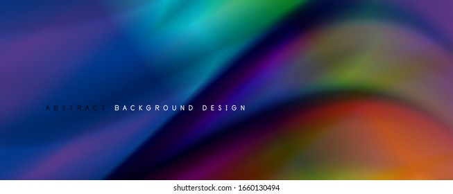 Trendy simple fluid color gradient abstract background with dynamic wave line effect. Vector Illustration For Wallpaper, Banner, Background, Card, Book Illustration, landing page