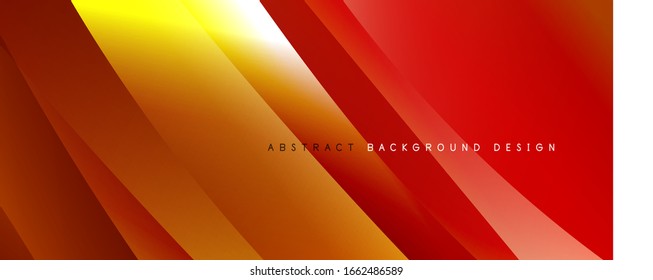 Trendy simple fluid color gradient abstract background with dynamic wave line effect. Vector Illustration For Wallpaper, Banner, Background, Card, Book Illustration, landing page