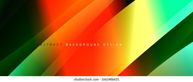 Trendy simple fluid color gradient abstract background with dynamic wave line effect. Vector Illustration For Wallpaper, Banner, Background, Card, Book Illustration, landing page